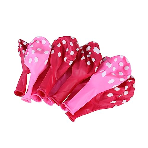 LABRIMP Polka Dot Latexballons Rosarot Und Pink Für Hochzeits Und Geburtstagsfeiern Dekoration Für Partys Und Events von LABRIMP