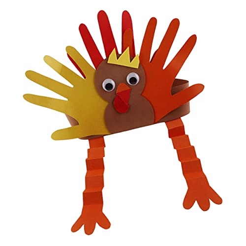 LABRIMP Thanksgiving-truthahnhut Thanksgiving-partyhüte Anzug Hüte Thanksgiving-hüte Perlmutt Thanksgiving-hut Lipgloss-hüte Papier Bilden Kind von LABRIMP