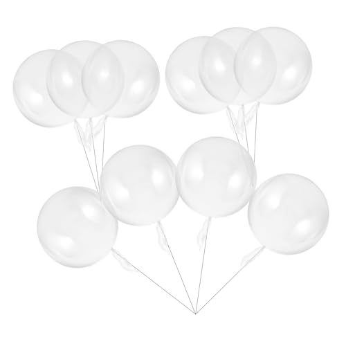 LABRIMP Transparente Bobo Ballons Luftballons Für Geburtstagsdekoration Hochzeiten Und Partys Ideale Bubble Ballons Für Kreative Präsentationen Und Festliche Anlässe von LABRIMP