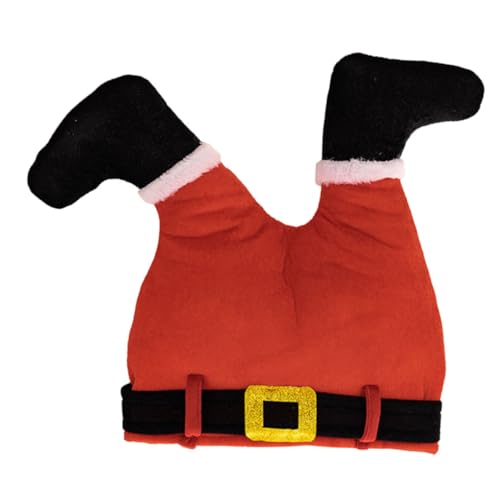 LABRIMP Weihnachtskopfschmuck Neuheit Weihnachtsmütze Elf Hosen Hüte Weihnachtselfen-hosenmütze Weihnachtskopfdekorationshut Weihnachtsfeier Mütze Elfenhose Partyhut Herren Tuch von LABRIMP