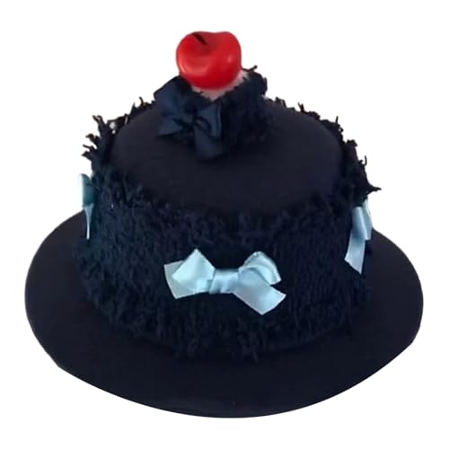 LAIOUSN Fascinator für Geburtstagskuchen, dekoratives Haarteil für Kostümpartys, Nieten, mit Schleife, für Hochzeit, Geburtstag, Kuchen, Haarspange LAIOUSN Fascinator für Geburtstagskuchen, dekoratives Haarteil für Kostümpartys, Nieten, mit Schleife, für Hochzeit, Geburtstag, Kuchen, Haarspange von LAIOUSN