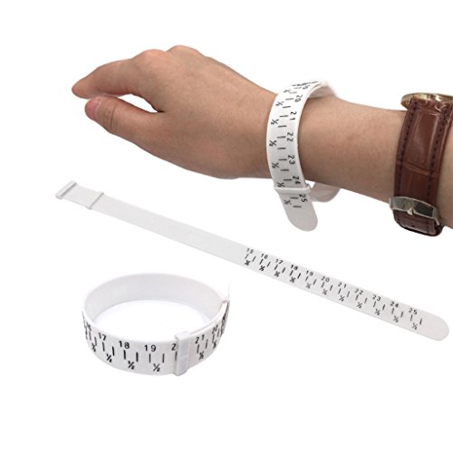 LAIOUSN Schmuckherstellungszubehör, Armband, 15–25 cm, Schmuck-Messwerkzeug, Handgelenkgröße, Werkzeug für Schmuckgröße von LAIOUSN