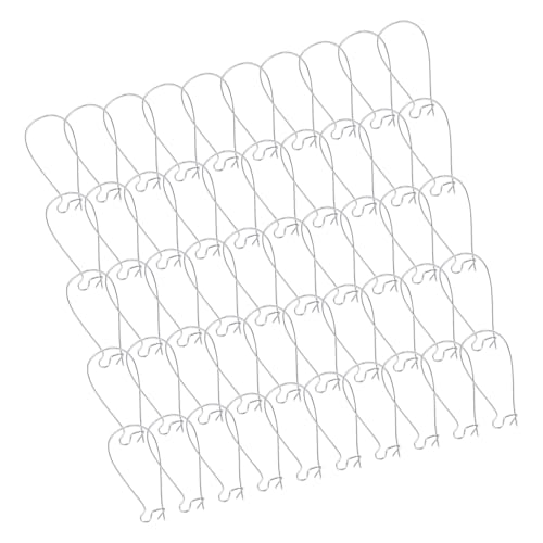 Schmuckherstellungszubehör, 50 Stück Ohrringhaken mit Tropfen-Design, leichte Ohrhaken, Ohrdraht, Zubehör von LAIOUSN