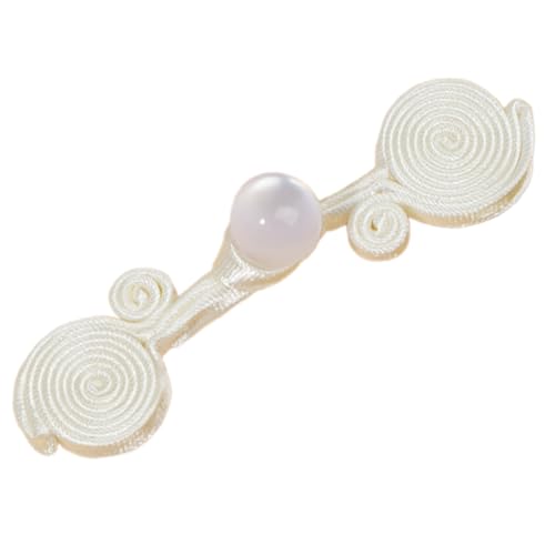 Traditionelle chinesische handgefertigte Knöpfe mit Jades-Perlen, Vintage-Stoffknöpfe, geeignet für traditionelle Kleidungsstücke und Handwerker Traditionelle chinesische handgefertigte Knöpfe mit Jades-Perlen, Vintage-Stoffknöpfe, geeignet für traditionelle Kleidungsstücke und Handwerker von LAIOUSN
