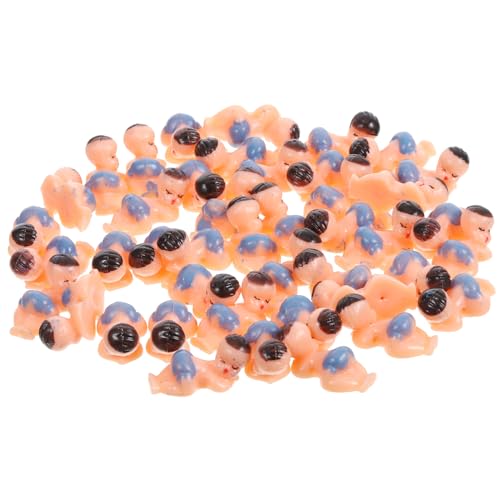 60st Partybedarf Kleine Babys Plastikbabys Kleine Babyfiguren Plastikbabymasse Partyzubehör Babyfiguren Aus Kunststoff Mini-babys Süße Minibabys Babystatuen Aus Kunststoff Blue Pp LALADEFIEE von LALADEFIEE