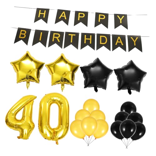 LALADEFIEE 1 Satz Latex Zahlenballons Für Geburtstagsdeko Hängende Banner Folienballons Ideal Für Feierlichkeiten Verschiedenen Farben Erhältlich Perfekte Ergänzung Für Ihren von LALADEFIEE