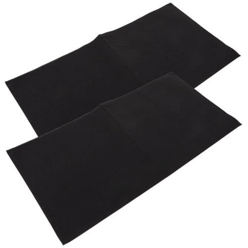 LALADEFIEE 100St evengers event slice Bankett-Servietten Hautfreundliche Servietten Partytischservietten Party-Papierservietten dekorative Partyservietten schwarze Abendessenservietten Black von LALADEFIEE