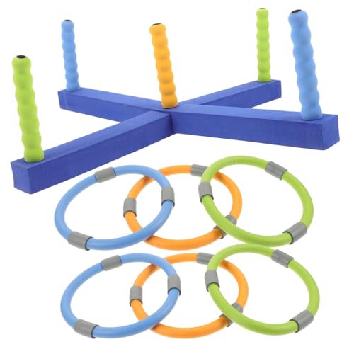 LALADEFIEE 2 Sätze Ring-Ring-Spielzeug Ringwurfspielzeug Wurfspiel Für Kinder Rasenspiele Für Kinder Karneval Ringwurf Wurfring-Spielzeug Für Kinder Wurfringspielzeug Party-toss-Spielzeug Nr von LALADEFIEE