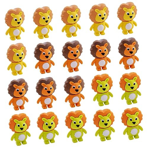 LALADEFIEE 48St Kleiner Radiergummi erasers for bürogadges gummimanschette the spielwaren toy Tier-Radiergummis Tiere Radiergummis Preise zeichnen Radiergummis Zeichenzubehör von LALADEFIEE