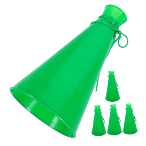 LALADEFIEE 5 Stück Jubelhorn Mega Telefonmikrofone Cheerleader Megaphone Mini Megaphone Lautsprecher Trompete Spielzeug Spielzeug Trompeten Spielzeug Jubel Requisite Fußball von LALADEFIEE