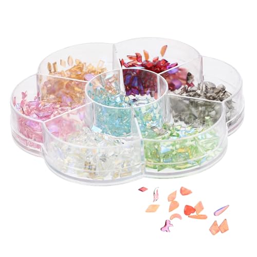 LALADEFIEE Nail Art Diamantschmuck Für Nägel Dekoration Satz Mit Kristallen Und Zubehör Diy Maniküre Accessoires Schlichtes Design Für Kreativität LALADEFIEE Nail Art Diamantschmuck Für Nägel Dekoration Satz Mit Kristallen Und Zubehör Diy Maniküre Accessoires Schlichtes Design Für Kreativität von LALADEFIEE