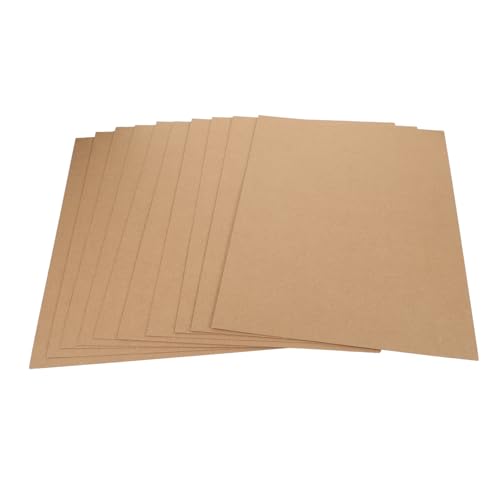 10 Blätter Handgemachtes Geschenkpapier Braunes Papier Leere Zeitschriften Masse Zeichenpapier Papier Zum Zeichnen Farbiges Papier Gewellt Strauß Geschenkpapier Wellpappe Chocolate LALAFINA von LALAFINA