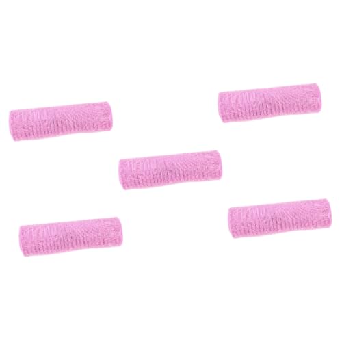 5 Rollen Kauke Edge Mesh Rolle Selbstklebende Strasssteine Blaues Band Papierband Samtband Ballongirlande Kränze Natürliches Sackleinenband Bänder Schleife Dekorationen Pp Rosa LALAFINA von LALAFINA