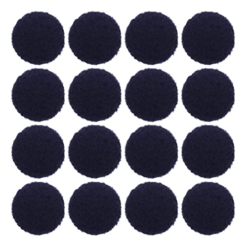 50 Stück Stoffknopf Knopfverzierung Abzeichenherstellungsset Knopfnadeln Zahlenabzeichen mantelknöpfe buttons for jeans All-Match-Tasten Taschenknöpfe selber machen Polyester LALAFINA von LALAFINA