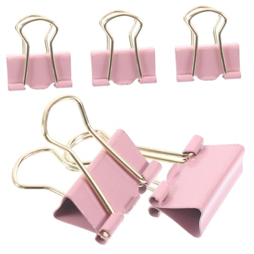 5st Elliot-ordner Rezeptclips Farbige Heftklammern Lustige Büroklammern Kleine Büroklammern Mikrobinderclips Papierklammern Für Das Büro Tickets Binder Clips Metall Light Green LALAFINA von LALAFINA