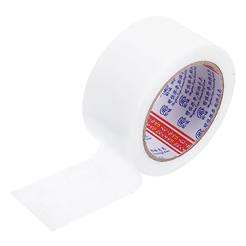 LALAFINA 1 Rolle Curing Tape Handreißbares Schweres Verpackungsband Für Versand Breit 25 Lang Weißes Reparatur Und Klebeband Für Vielseitige Anwendungen von LALAFINA