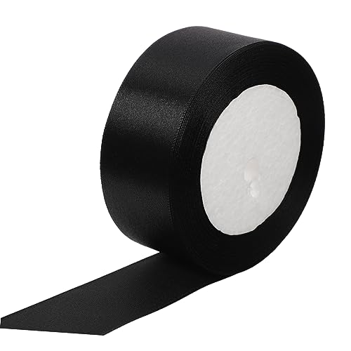 LALAFINA 1 Rolle DIY Gurtband funkelnd Gegenwärtig Gold wickeln Strasssteine seidenband ribbon farbband eheringe wedding decor kreatives Bastelband Multifunktions-Bastelband Polyester Black von LALAFINA