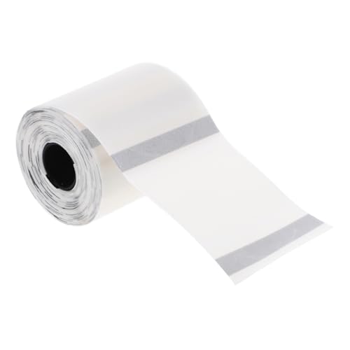 LALAFINA 1 Rolle Thermoetikettenpapier Namensetiketten Aufkleber Bedruckbares Aufkleberpapier Express-etikett Durchsichtiges Aufkleberpapier Tag-aufkleber Band Transparent Thermopapier von LALAFINA