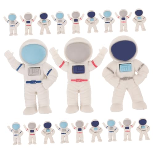 LALAFINA 1 Satz Weltraumrotler Spielzeugball Radiergummi Für Schreibwaren Astronaut Radiergummis Weltraum Radiergummis Astronauten-radiergummi Coole Radiergummis 48st von LALAFINA