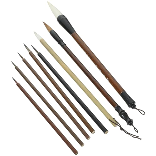 LALAFINA 1 Set Pinselset Kunststifte Zum Zeichnen Tinte Nachfüllbar Kanji Pinselstift Kalligraphie Marker Anfänger Pinsel Schild Lange Kalligraphie Stifte Farbmarker Handschrift von LALAFINA