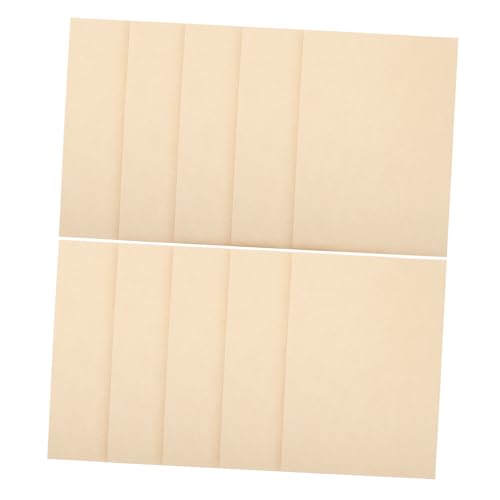 LALAFINA 10 Stück Pergamentpapier Altmodisches Papier Vintage Papier Für Briefe Altes Papier Zum Schreiben Wunschpapier Zeremonienzubehör Antikes Papier Vintage Papier Zum von LALAFINA