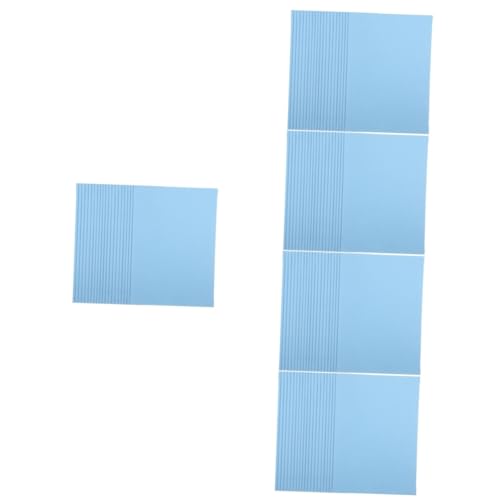 LALAFINA 100 Blatt Papierstau Buntes Faltpapier Origami Papier Farbiges Kopierpapier Blaues Kartendruckpapier Bunter Karton Malpapier Farbiges Papier Faltpapier Ornament von LALAFINA