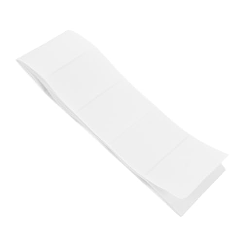 LALAFINA -etikettenband 100 Etiketten 80 X 50 Mm Weiß Selbstklebend für Einmachgläser Druckerpapier Adressdrucker von LALAFINA