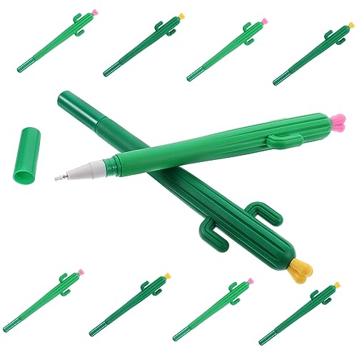 LALAFINA -kugelschreiber 10er-pack Pflanzenstift Gel-tintenstift Schreibbedarf Für Schüler Einzigartiges Schulbriefpapier Zufällige Farbe von LALAFINA