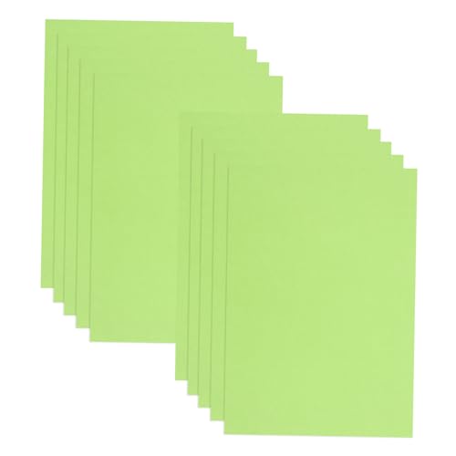 LALAFINA 10st Kartenvorrat Farbige Pappe Karton Für Die Kartenherstellung Weihnachtlicher Farbiger Karton Weihnachtskarton Farbiger Halloween-karton Buntes Kartenmaterial Green Papier von LALAFINA