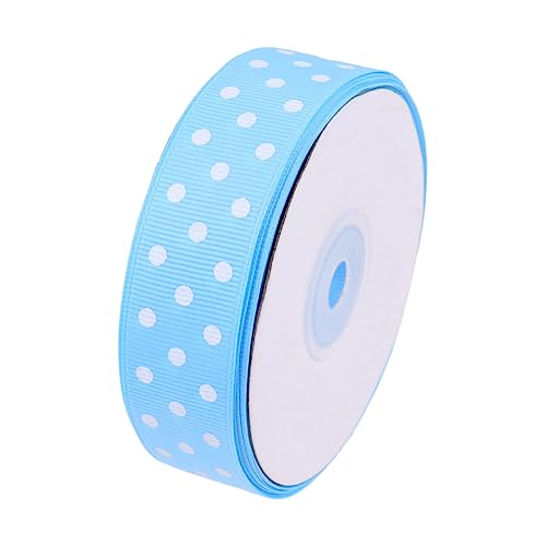 LALAFINA 1stk -punktband Verdrahtetes Band Handgefertigtes Satinband Sky-blue von LALAFINA