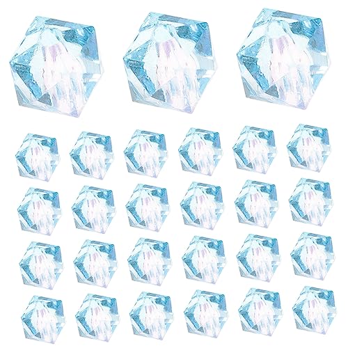 LALAFINA 200Pcs Acrylperlen Heimwerken Kreis kunststoffperlen bastelideen Schmuckzubehör Schmuckbasteln Einzigartiger Schmuck DIY-Schmuck lose Perlen aus Acryl Schmuckherstellung aus Perlen von LALAFINA