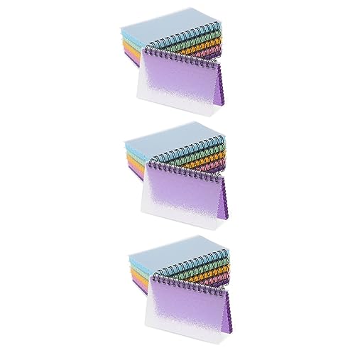 LALAFINA 3 Sätze Notizbuch Office Supplies Notebooks Indexkarten Notepad Präsentationskarten Notizkarten Für Gedächtnisstudien Notizbücher Aufnehmen Kleiner Notizblock Papier 5 Stück * 3 von LALAFINA