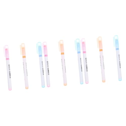 LALAFINA 3 Sätze Roller-textmarker Stoffmarker Gel-highlighter Markierungsstifte Kinderanzüge Sammelalbum Textmarker Masse Schicke Marker Markierungen Bürobedarf Plastik 3 Stück * 3 von LALAFINA