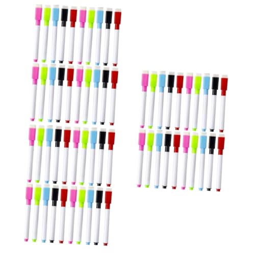 LALAFINA 3 Sätze Whiteboard-stift Textmarker Multifunktions-trockenlöschmarker Verschleißfeste Whiteboard-marker Schulversorgung Tragbare Markierungen Versorgung Lehren Plastik 30 Stück * 3 von LALAFINA