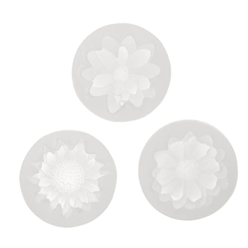 LALAFINA 3er Set Silikonformen Für DIY Schmuckherstellung Blumen Epoxy Gießform Für Kreative Bastelprojekte Ideal Für Schmuckdesign Und Kreative Handarbeiten Designs von LALAFINA