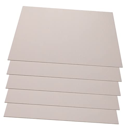 LALAFINA 5st Manueller Stau Klares Papier Staffelei Papier Schablonenvinyl Karton Rasterpapier Diagramm Papier Ankerkartenpapier Gepunktetes Papier Große Notizzettel-wandblöcke Beige von LALAFINA