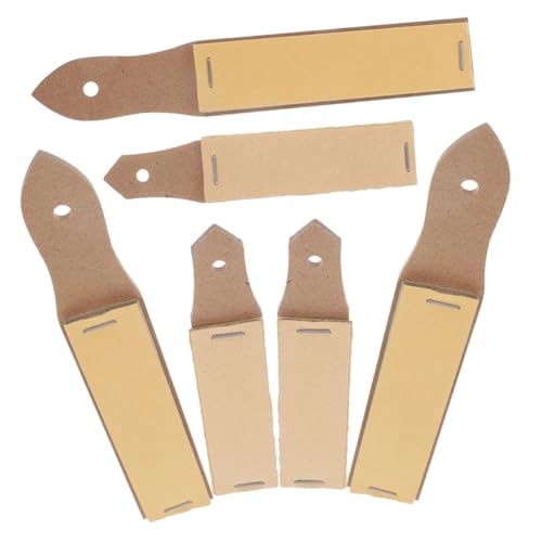 LALAFINA 6Pcs Bleistift Schleifpapier Werkzeugbeutel Sandpapier Pulverpulver Nagelstifte Stifte Bleistift Schärfer Schleiferkohlspitzer Sandpapier Bleistiftspitze Schärfe von LALAFINA