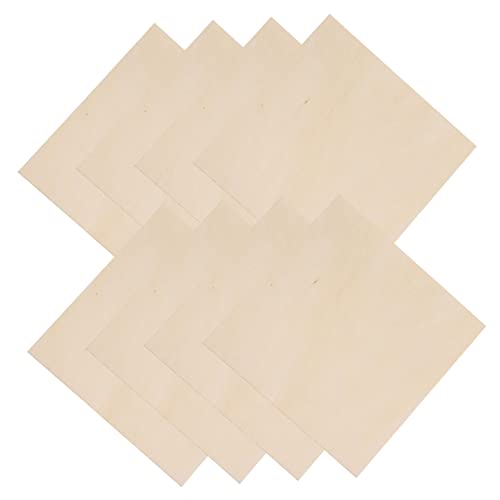 LALAFINA 8er Set DIY Holzscheiben 20cm Blanko Holzplatten Für Malerei Bastelprojekte Und Kreative Dekorationen Ideal Für Lasergravur Und Individuelle Gestaltung von LALAFINA