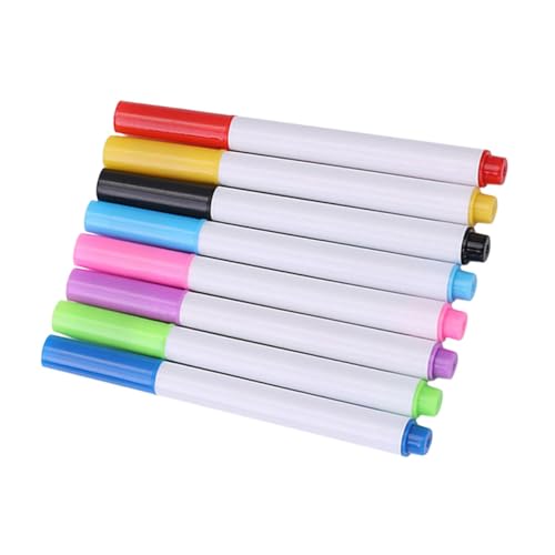 LALAFINA 8st Löschbarer Whiteboard-marker Kinder Malen Marker Abwaschbare, Trocken Abwischbare Marker Tragbare Whiteboard-marker Trocken Abwischbare Whiteboard-marker Plastik von LALAFINA