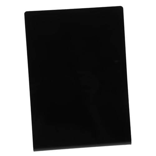 LALAFINA Handgezeichnete Kleine Tafel Zeichen Notizblock Briefbrett Anzeige Bretter Planke Großes Tafelschild Whiteboards Tafeln Kreide Pinnwand Aufkleber Tischplatte Mini-tafel Acryl Black von LALAFINA