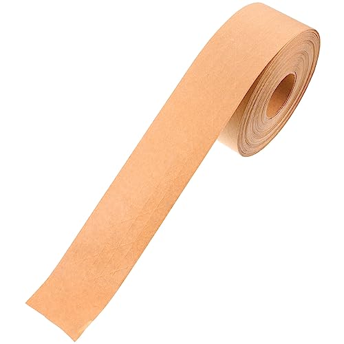 LALAFINA Kraftpapier Klebeband 100m x 6cm Hochtemperaturbeständig Schreibbar Braunes Verpackungsband Für Umzug Verpackung Und Versand von LALAFINA