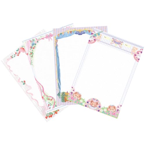 LALAFINA Scrapbooking Gemustertes Papier Papier Hand Papiere Journal Machen Scrapbook Kit von LALAFINA