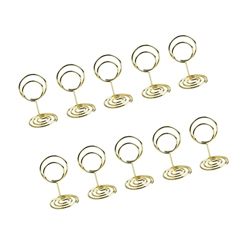 LALAFINA Tischkartenhalter Mit Basis Memo Clips 50mm Perfekt Für Hochzeiten Büros Und Besondere Anlässe von LALAFINA