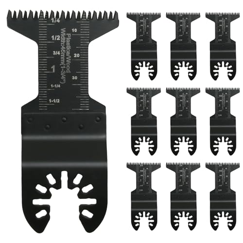 10 x 45 mm breite, grobe, oszillierende Multi-Werkzeugklingen/Holzschneider, S von LANAFAY