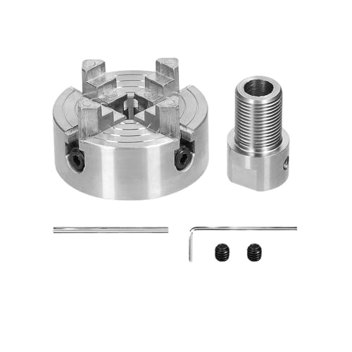 Ersatzteile für Drehmaschinen Drehfutter 3 Backen/4 Backen Manuelle selbstzentrierende Befestigungsschraube for Schleifen, Fräsen, Drehen von Werkzeugmaschinen für Mini-Drehmaschine(3 jaws-8mm) von LANGNISHI