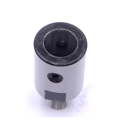 Ersatzteile für Drehmaschinen M14x1mm M14 Gewinde Einsatz Spindel Motor Welle DIY Holz Drehmaschine Cutter Spindelstock Fit Mini Chuck K01-50 K02-50 k01-65 K02-65 für Mini-Drehmaschine(15mm) von LANGNISHI