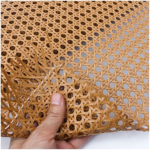 LANGSTON Rattan-Geflechtrolle,Natürliche Rattanrolle Geflechtprojekte Rattan-Geflechtnetzrolle flechten, DIY-Möbelreparatur Rattanmaterial: Stuhl, Schrank, Decke und Tür,Natural,16"x39" von LANGSTON