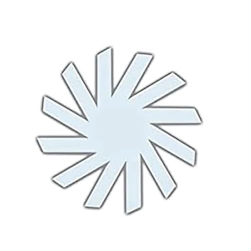 LAPOOH Korbschablonen zum Nähen, magische gewebte Spiral-Aufbewahrungskorb-Vorlage, Quilt-Vorlage, Nähmaschinen-Lineal, 30 cm von LAPOOH