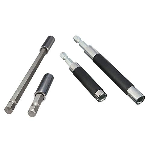 LAPOOH Magnetischer Bithalter, 60/150 mm Schraubendreher und 1 Set 80 mm 120 mm Verlängerungsbohrerhalter, 2 Stück von LAPOOH