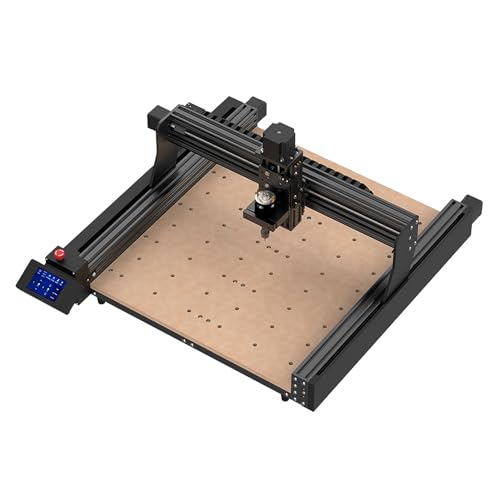 LAPOOH TWOTREES TTC-450 Graveur, Gravier- und Schneidemaschine, 80 W Leistung, 775 Spindelmotor, 460 x 460 x 80 mm Arbeitsbereich für MDF/PVC/Acryl/Massivholz/Spanplatten/Sperrholz von LAPOOH